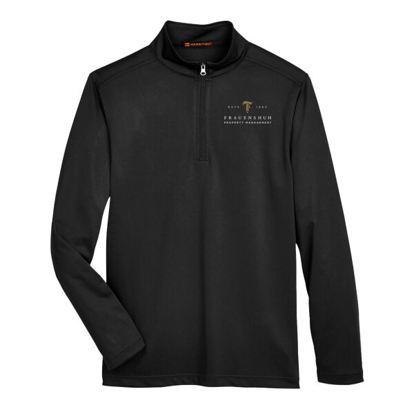Men's Advantage Snag Protection Plus Quarter-Zip Pullover - Embroidered Logo Thumbnail
