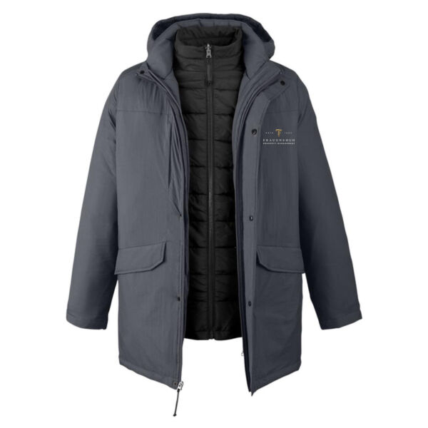 Men's Inspire 3-in-1 Jacket with Insulated Liner - Embroidered Logo Thumbnail