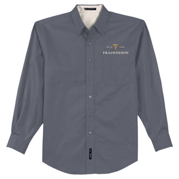 Port Authority - Long Sleeve Easy Care Shirt - Embroidered Logo Thumbnail