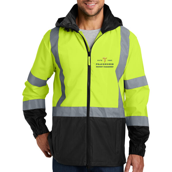 Frauenshuh Engineering - CornerStone® - ANSI 107 Class 3 Safety Windbreaker - Embroidered Logo Thumbnail