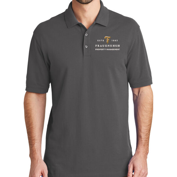 Port Authority Tall EZCotton Polo - Embroidered Logo Thumbnail