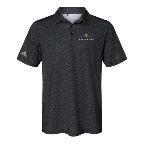 Adidas - Diamond Dot Print Polo - Embroidered Logo Thumbnail