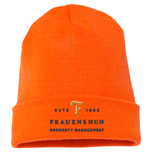 YP Classics - Cuffed Beanie - Embroidered Logo Thumbnail