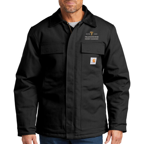 Carhartt Tall Duck Traditional Coat - Embroidered Logo Thumbnail