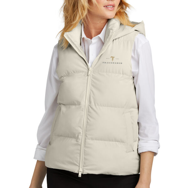 Mercer+Mettle™ Women’s Puffy Vest - Printed Logo Thumbnail