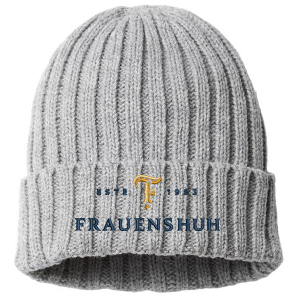 Atlantis Headwear - Sustainable Cable Knit - Embroidered Logo Thumbnail