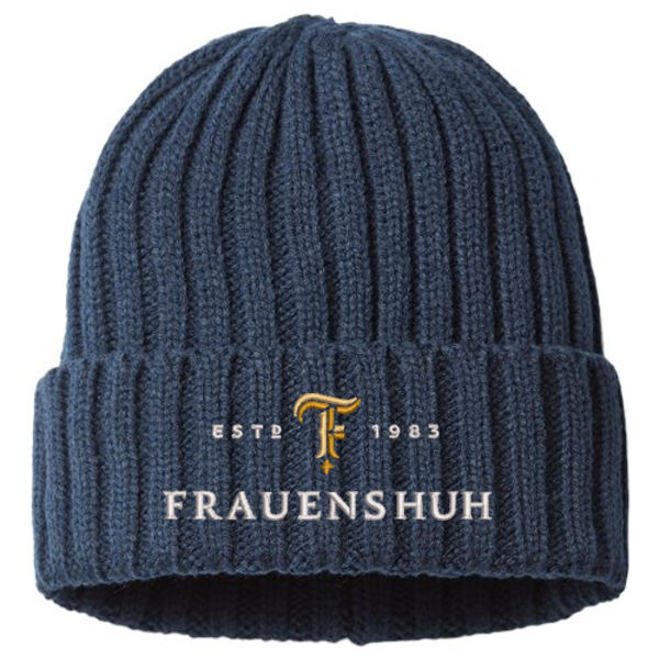 Atlantis Headwear - Sustainable Cable Knit - Embroidered Logo Thumbnail