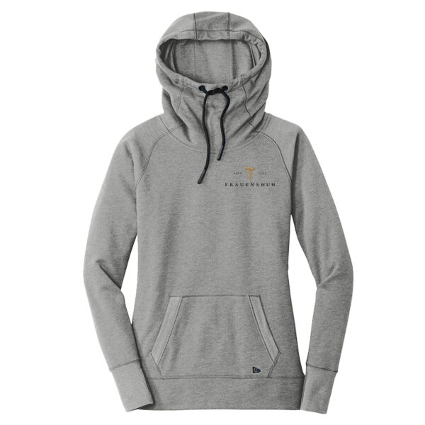 New Era - Ladies Tri-Blend Fleece Pullover Hoodie - Heat Transfer Logo Thumbnail