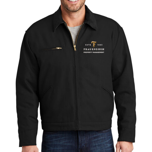 NEW ENGINEERS: CornerStone® Tall Duck Cloth Work Jacket - Embroidered Logo Thumbnail