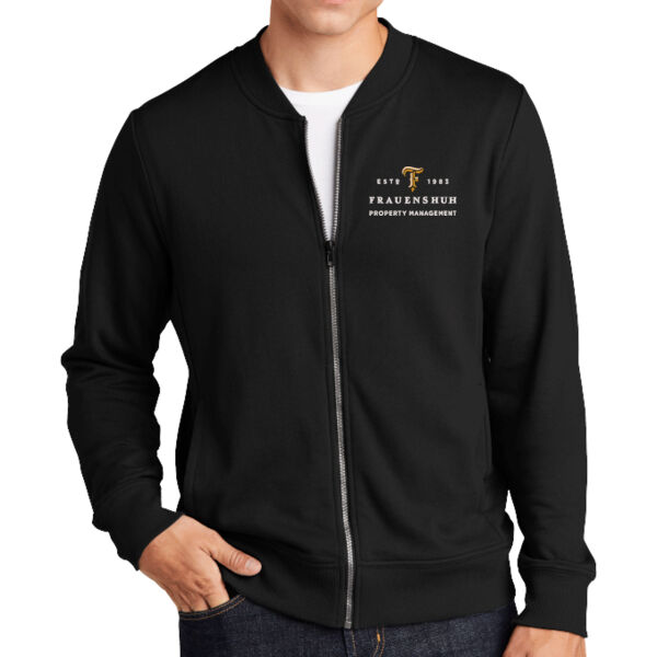 Sport-Tek Lightweight French Terry Bomber - Embroidered Logo Thumbnail